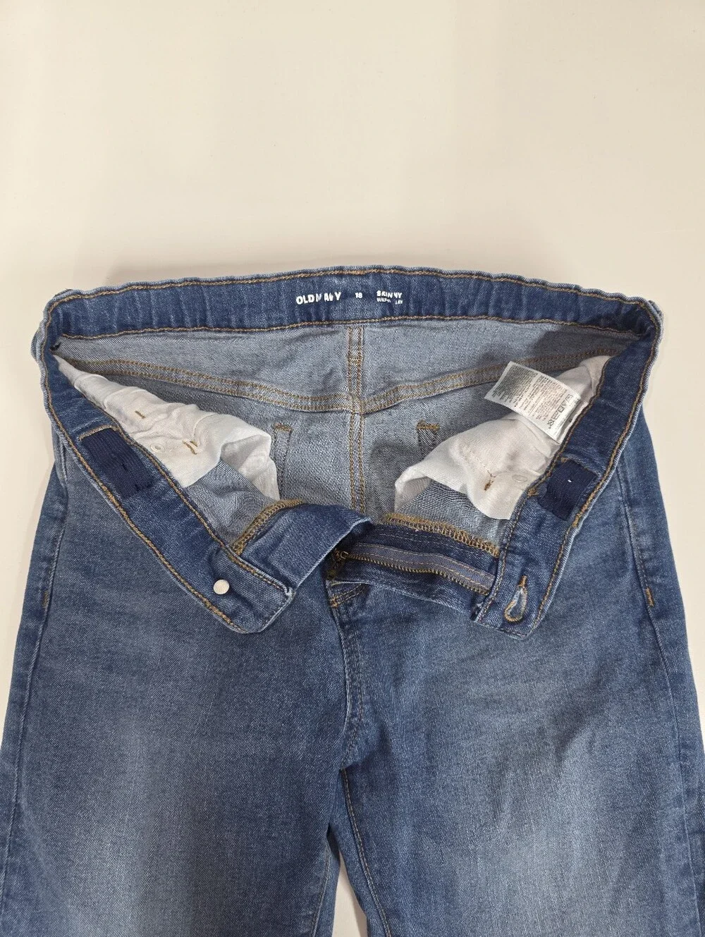 Boy's Old Navy Skinny Blue Denim Jeans with Built-in Flex